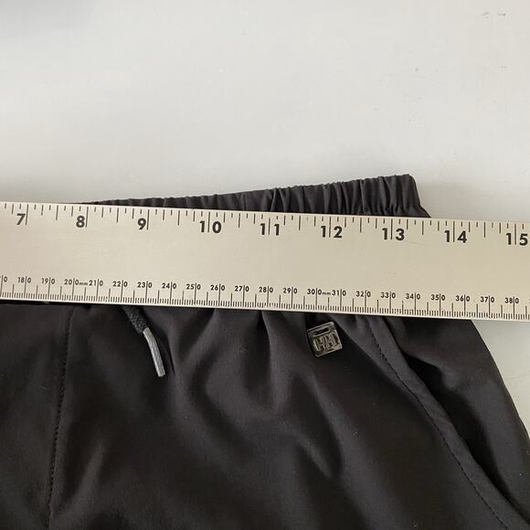 Helly Hansen Womens Silmond Shorts M Black Elastic Waist Pull On Running Active‎ - Picture 3 of 9